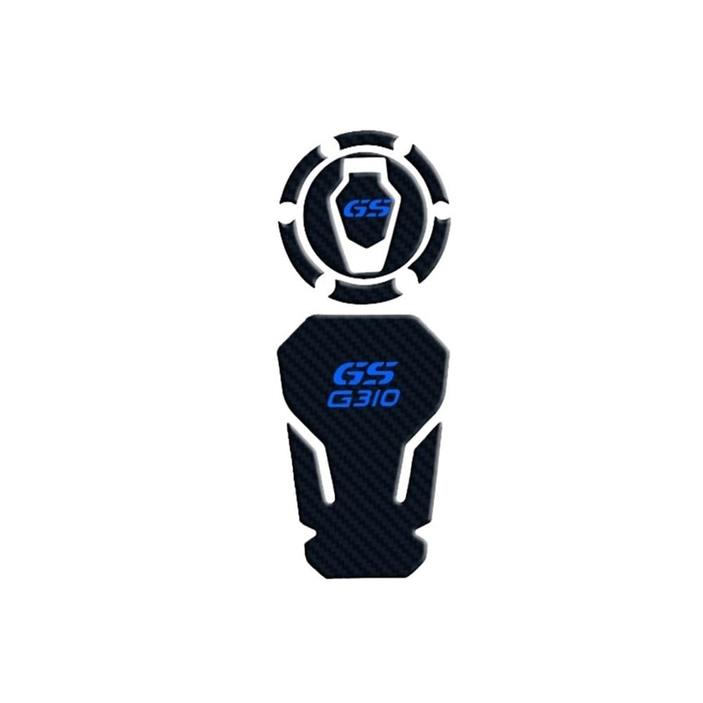 Fuel Tank Protector for G310Gs Motorbike Sticker Tank Pad Protector Carbon Fiber Decals Motorcycle