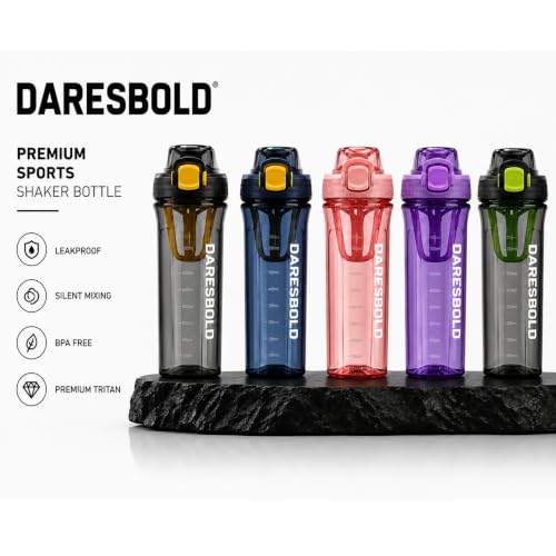 Image of Workout & Fitness Shaker Bottle (750ml) - Heavy-Duty Protein Shaker for Sports & Running. Leak-Proof, BPA-Free with Blender. Ideal for Gym, Pre-Workout, and Supplements.