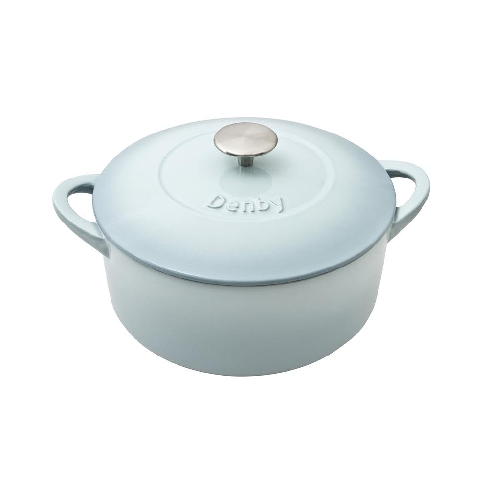 Denby Pavilion Cast Iron Medium, 5.2L Round Casserole