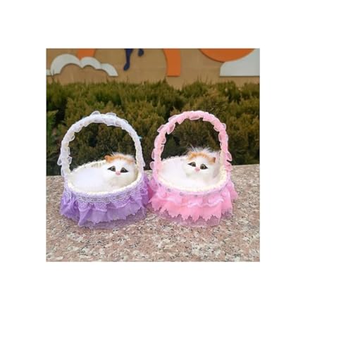 TTW TOYS WORLD Meowing Kitten Plush Stuffed Cat - Image 3