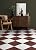 FloorPops x Chris Loves Julia Bonneville Oxblood Peel and Stick Floor Tiles, FP6333