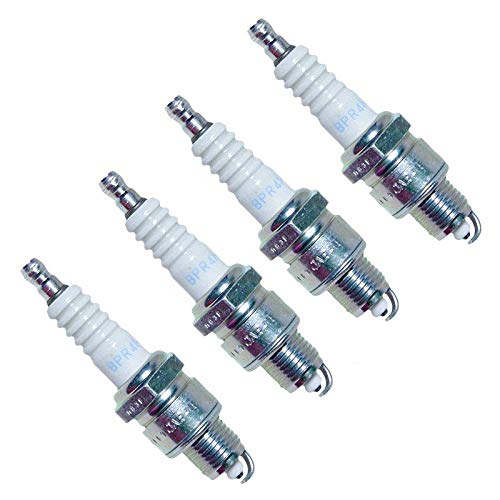 New NGK Standard Spark Plug BPR4HS, 7823 Set of 4 Spark Plugs