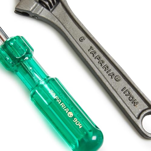 Image of Taparia TK-065 904, 1170 Screwdriver 2 In1 & Adjustable Spanner 6 inch Set