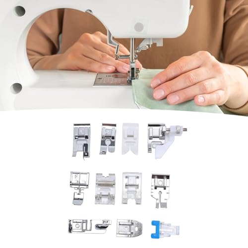 Set de 11 Piezas Pies Prensatelas para Máquina de Coser miniatura 2