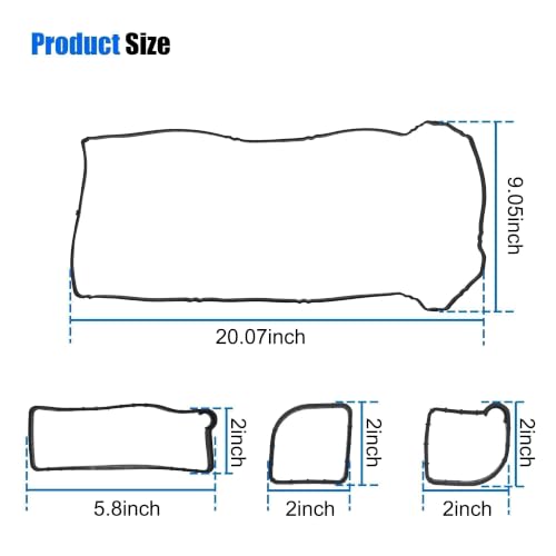 Image of Valve Cover Gasket Set Fit for Ford Escape Focus Ranger Transit for Mazda 3 5 6 B2300 CX-7 MX-5 for Tribute Mercury Mariner Milan 2.0 2.3 2.5L 2004 2005 2006-2020# VS50639R1 VS50639R-1