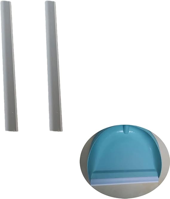 NentMent 2 Pack Plastic Strip Replacement for Dustpan 10