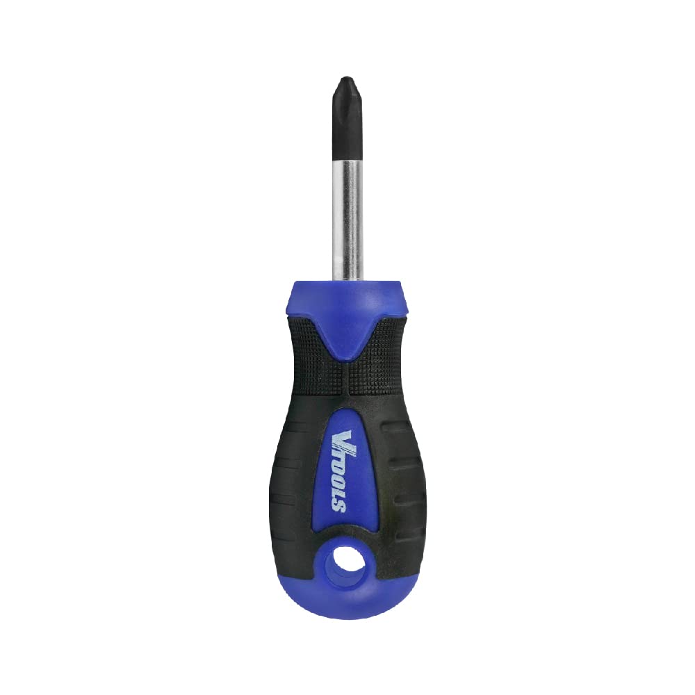 VTOOLS Professional & Multi-Purpose Portable Magnetic Phillips Screwdriver, 2x38mm, Perfect For Office, Home, Use, VT2116