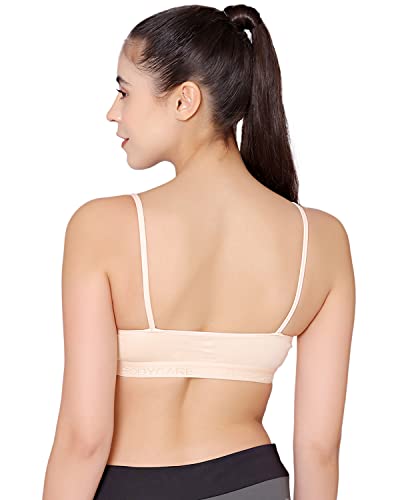 Image of BODYCARE Women's Cotton Spandex Pack Of 2 Sports Bra - E1608BS