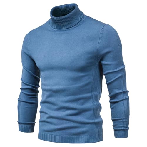 Long Sleeves Slim Fit Wool Sweater Mens Knit Pullover V Neck Lightweight Soft Jumper Top2