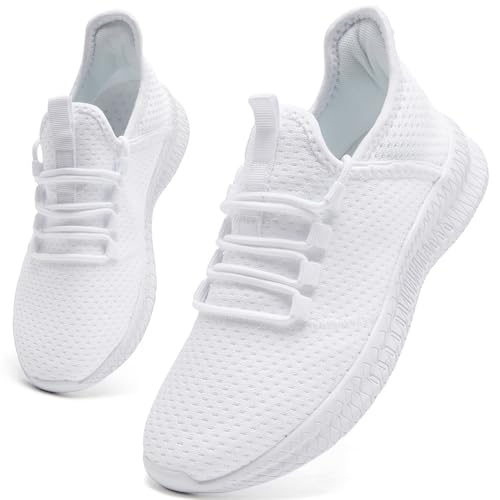 QIJGS Running Shoes for Women Walking Shoe Tennis Casual Lightweight Sneakers Lace Up - Main Image