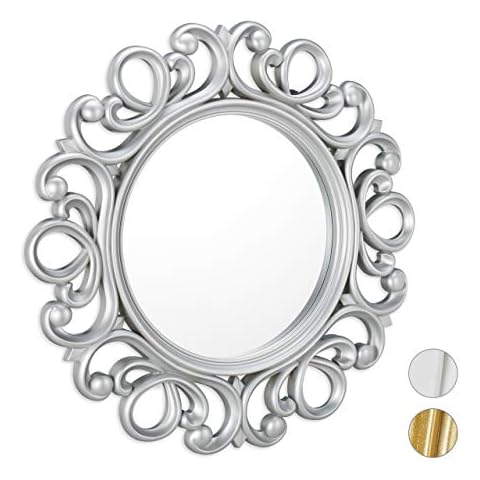 Miroir rond Relaxdays 10025533_55 Cover