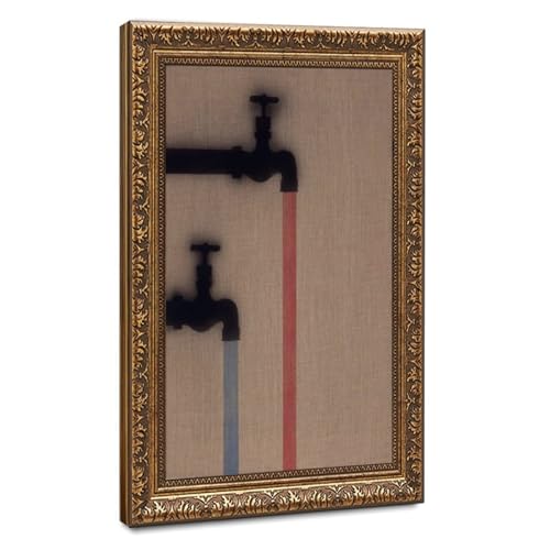 Impression sur toile Ed Ruscha d'art vintage avec cadre à suspendre