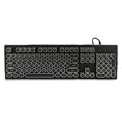Teclado Gamer Heayzoki Retro Mecánico USB RGB miniatura 3