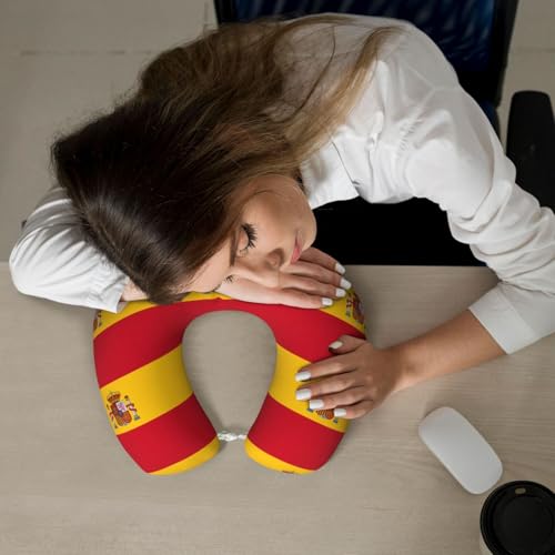 Almohada para cuello con funda negra y relleno de poliéster miniatura 7