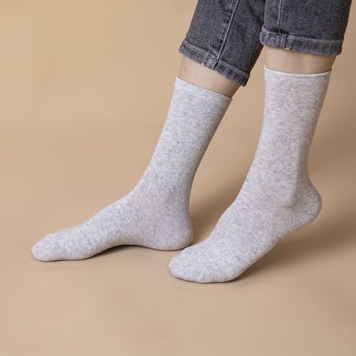 Men’s Dress Socks, Comfortable Breathable Non-Slip, Crew Socks for Women, 3 Pack2