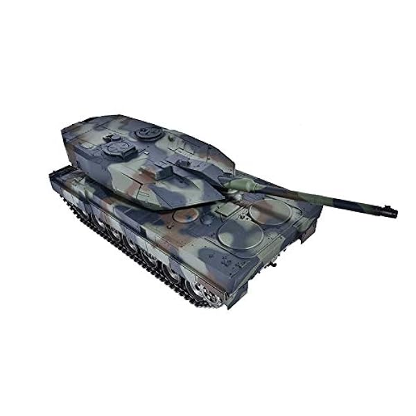 s-idee® 3889-1 Uppgraderad version 7 RC pansar German Leopard 2 A6 RC stridsvagn 1:16