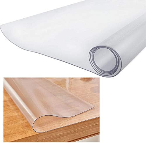 Office Chair Mat, Carpet Protector Chair Mat, Desk Chair Mat, PVC Vinyl Floor Mat, Floor Protector, Table Protector, Table Cover, Waterproof Transparent Entrance Hall Bedroom (15.75*23.62in)