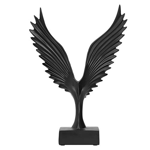 Opiniones de Esculturas - los más vendidos. 42 Adorno de Escritorio, Escultura Artesanal de Resina de ala de ángel, decoración de Escritorio, águila Abstracta, mostrador de Oficina en casa, decoración de habitación de...