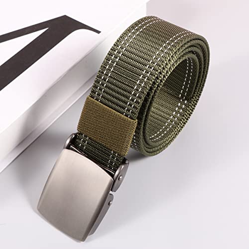 Adjustable Straps Canvas Belt Men Waist Belt Outdoor Training Tactical Accessories Plastic Buckle for Daily Wear3