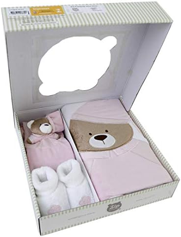 Zip Kit Presente Nino Rosa Bebê