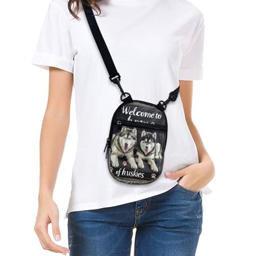 Lotusorchid Sling Cell Phone Purse, Crossbody Mini Wallet Purse Shoulder Handbag with Adjustable Straps4