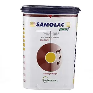 VQ Trumppetz Vetoquinol Samolac Powder Food For Baby Cat, Apple Flavour, 400 Gm