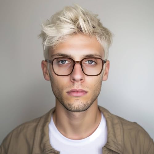 Image of LONDON MOLE Hollywood thin lightweight reading glasses | Sleek square frame | Contemporary minimal style | Men and women