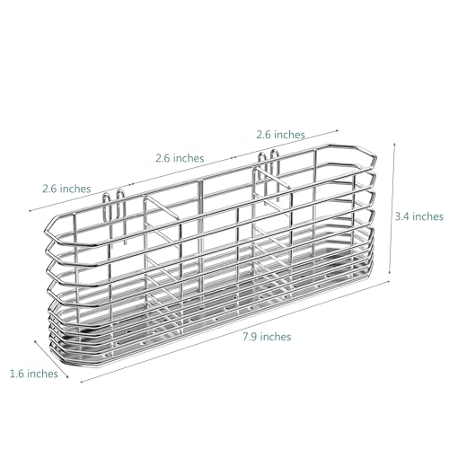 NiuYichee 304 Stainless Steel Utensil Holder, Dish Drying Rack, Kitchen Utens...