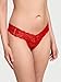 Victoria's Secret Women's Lace Thong Underwear, Panties for Women, Multi Pack, Solid Mix (XL)