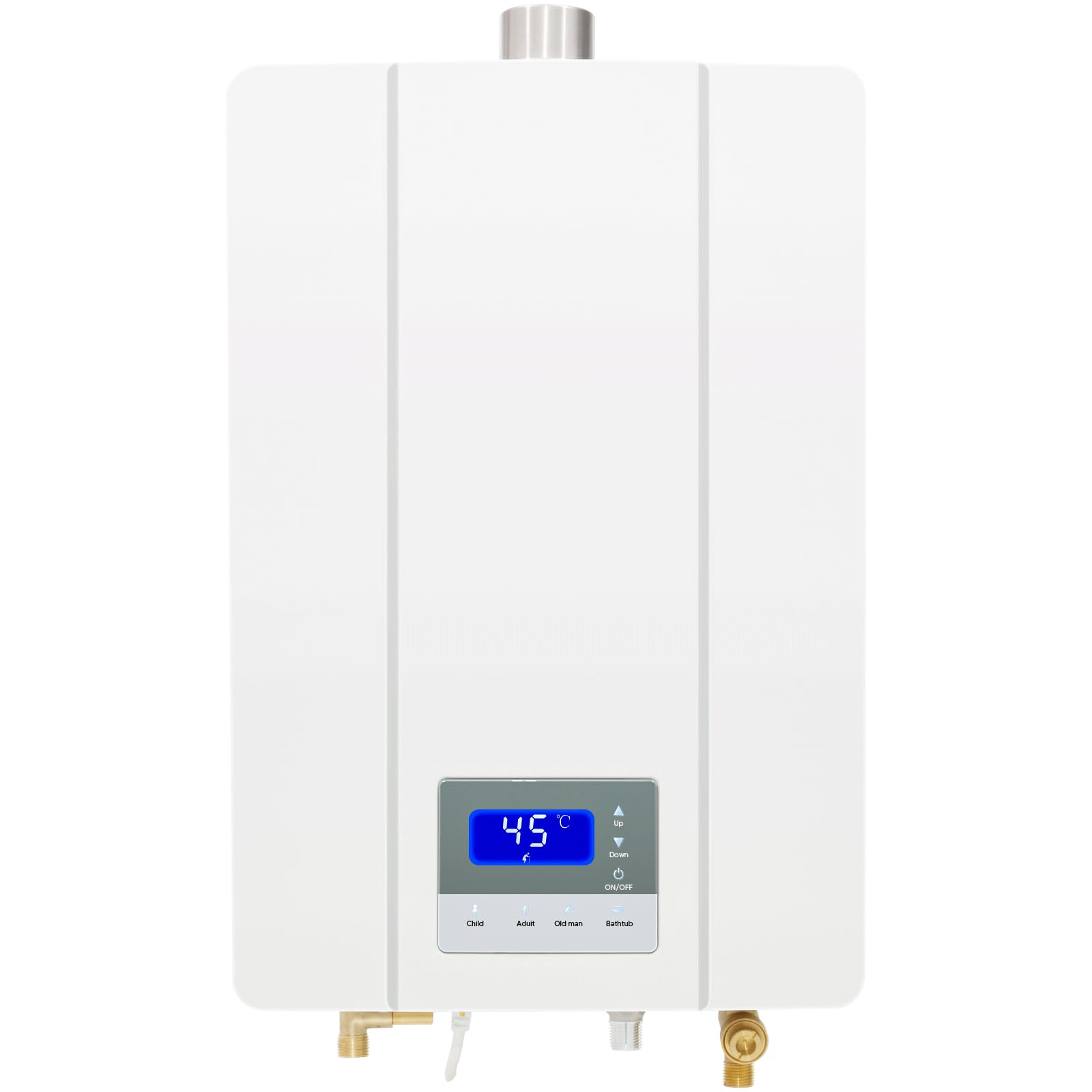 Tankless Water Heater Propane,5.26 GPM 20L Indoor,High Efficiency Constant Propane Tankless Water Heater,Quickly On Demand Tankless Water Heater Gas,Multi-Protection