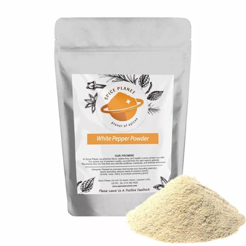 White Peppercorn Powder | Ground by Spice Planet 25g-1.9kg Free UK P&P (50 Grams)