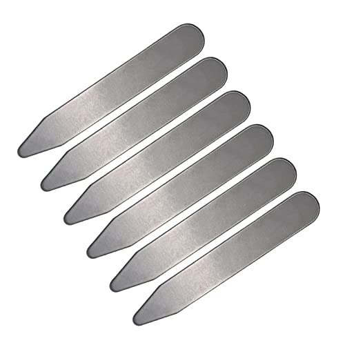 Image of The Style Sutra Collar Stays Metal Wrinkle Proof Non Slip for Unisex Work Uniform Wedding 70mmx10mmx0.8mm|Clothing Shoes & Accessories | Other Clothing Shoes & Accessories