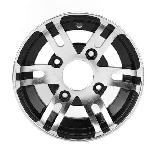 shenruifa 10 Inch ATV Wheel Rim, Universal High Strength ATV Aluminum Alloy Rim for ATVs Go Karts Cart 4 Wheel Vehicles (Front Wheel)