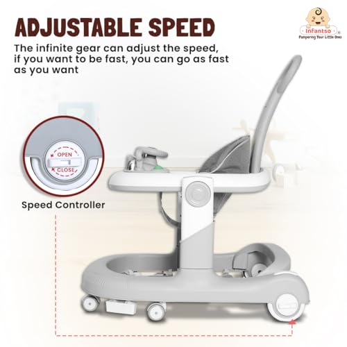 Buy Infantso Vibe & Drive 4-in-1 360° Premium 06 Walker Pearl Grey - Image 7