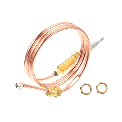 BEBEMOKO Stove Thermocouple Universal Thermocouple Tool for Grill Replacement Sensor for Fireplace