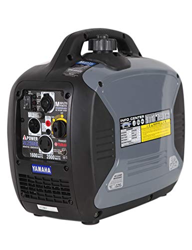 A-iPower SC2000iREC Inverter Generator Powered by Yamaha 2000-Watt, Grey (Renewed)