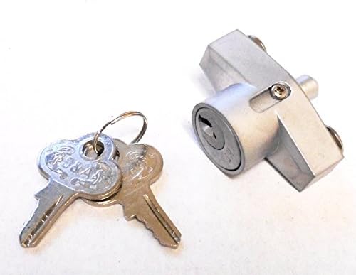 Push Button Lock (Silver).