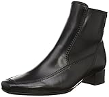 black patent ballet flats with bow Gepolsterte Lederdecksohle Gabor Shoes Damen Basic Schlupfstiefel, Schwarz (schwarz 27), 38.5 EU