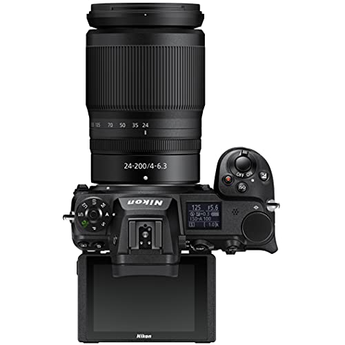 Nikon Z 6Ii Full-Frame Mirrorless Camera Bundle With Nikkor Z 24-200Mm F4-6.3 Telephoto Zoom Vr Lens + Nikon Ftz Lens Mount Adapter #TOP3