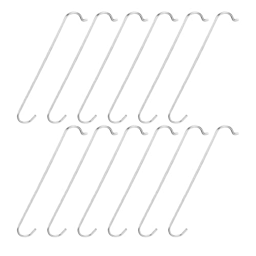 Xijobido Gancho para Cadena de Bicicleta | 12 Unidades Ganchos De Cadena Acero Inoxidable,Kit de Mantenimiento Compacto para Bolsas de Herramientas Ciclismo Interior y