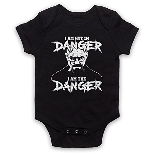 Bodys Breaking I Am The Danger en maille de coton résistante pour bébé