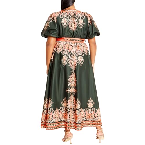 Image of City Chic Women's Plus Size Higher Love Maxi Dress