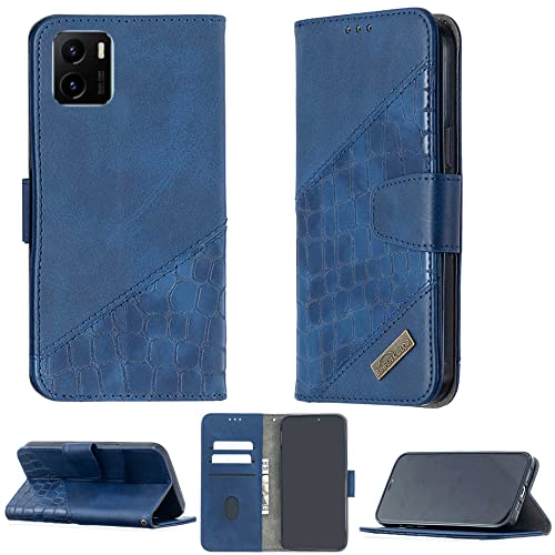 Funda para Vivo Y10 Cubierta de la Caja del teléfono Funda de Billetera magnética con Soporte de Cuero de PU BF463-LAN Cover