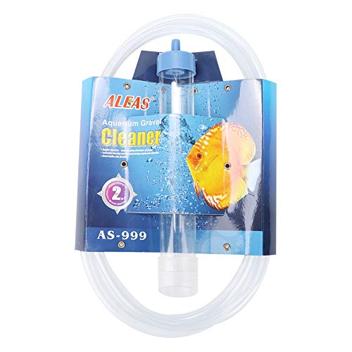 Gavigain 58.9 inch PVC Water Changer, Sand Washing, Fish Waste Filter, Flexible Hose, for Small to Medium Aquariums