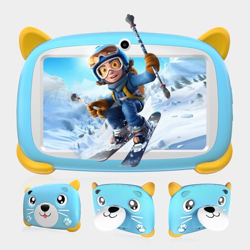DOOGEE U7 Tablet para Niños, 7 Pulgadas Android, 4GB+32GB(TF 1TB) con Control Parental, Google GMS...