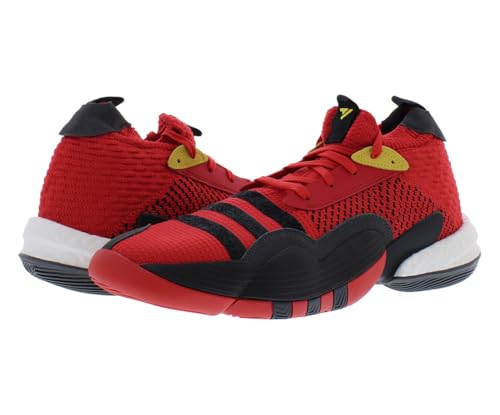 Image of adidas AS Trae 2 Mens Shoes Size 12.5, Color: Red /Black /White-White