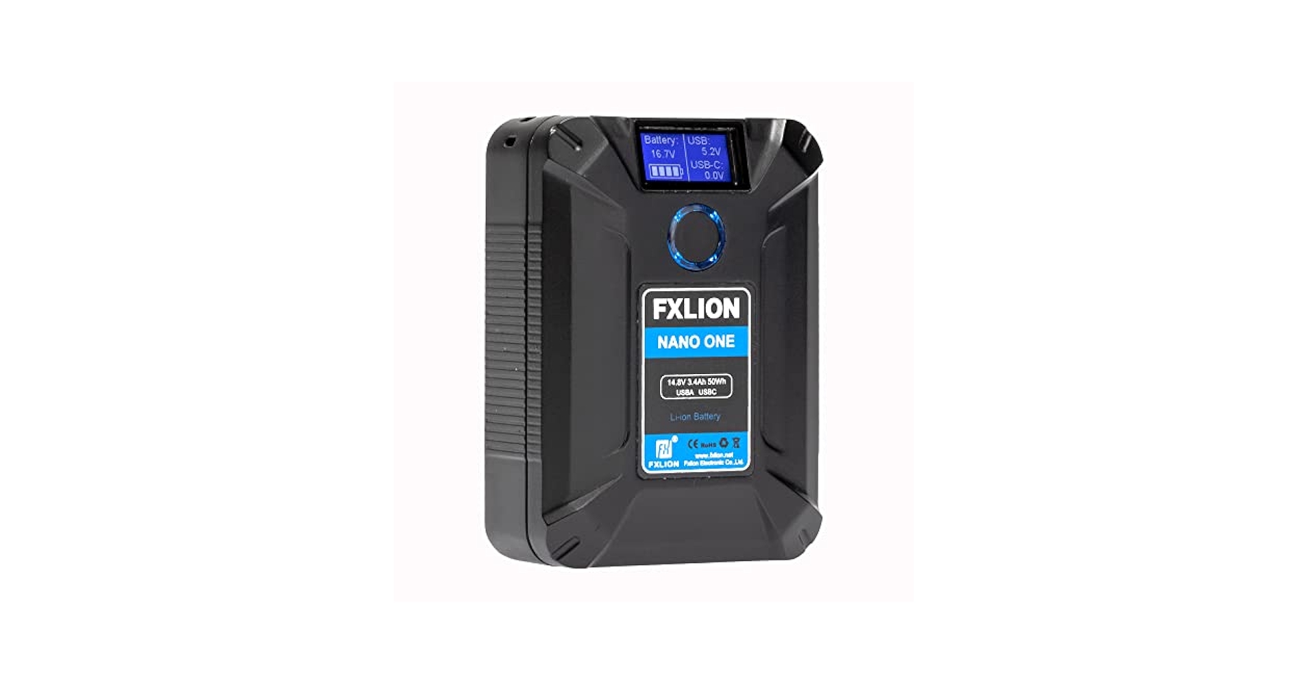 FXLION NANO ONE  Vバッテリー Amazon.com : FXLION Nano ONE V Mount Battery 3400mAh(50Wh