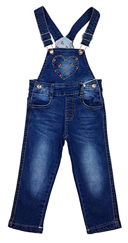 Preisvergleich Produktbild Angel Kids Tolle Mädchen Jeans Latzhose Gr. 9 / 12 Mon. Mn4801