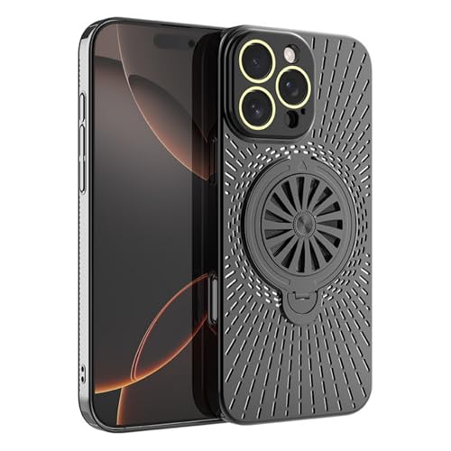 p iPhone 16 Pro Max MP[X MagSafeΉ X^ht  ʋC ^ yʂ ؍ h~ TPU+PCf wh~ ϏՌ ACtH 16 Pro Max Jo[ VvX^CbV p ACz