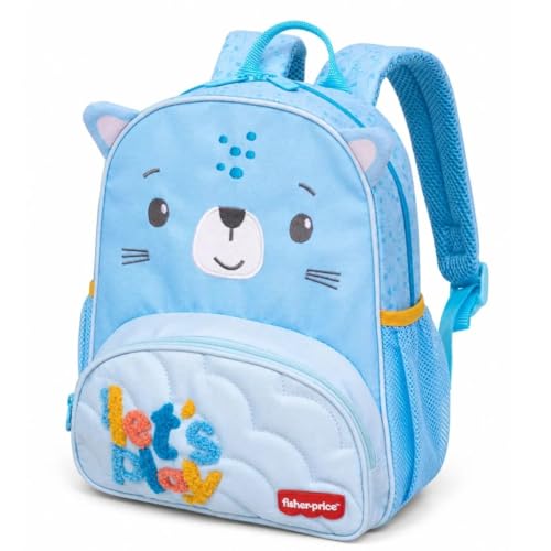 Mini Mochila Infantil Fisher Play Time Azul